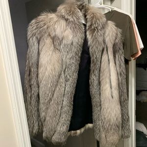 J. Percy for Marvin Richard’s Crystal Fox fur coat size XL
